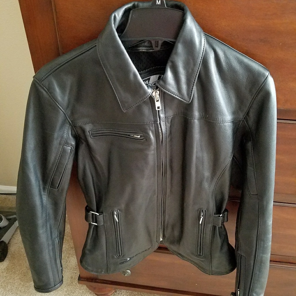 Leather Motorcycle Jacket 🏍
